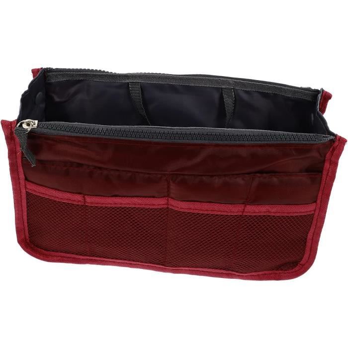 Sac Organisateur Pour Tricot Et Crochet - Bleu, Poches Zippées, Idéal Rangement Aiguilles Et Accessoires