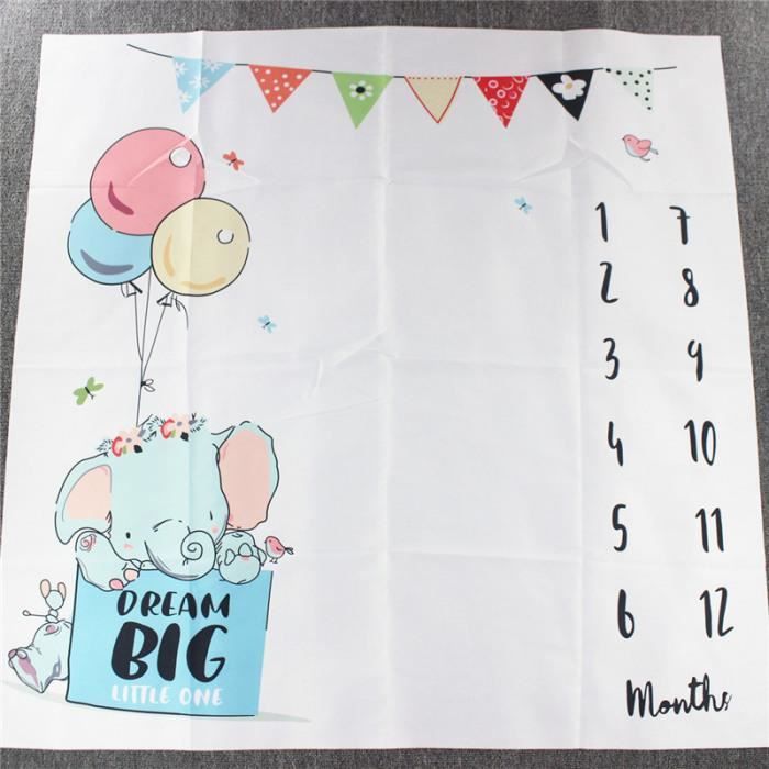 Version F Dessin Anime Motif Infantile Bebe Jalon Photo Accessoires Arriere Plan Couvertures Tapis De Jeu Toile Fond Tissu Cdiscount Puericulture Eveil Bebe