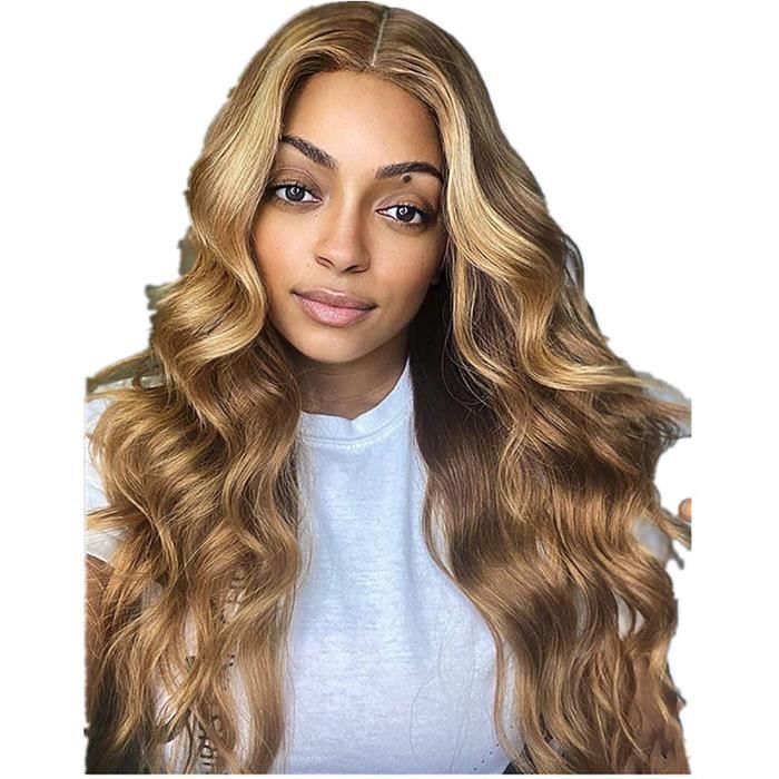 LINSINCH Perruque Femme Bresilienne Blonde Boucle Mode Fminine Pourpre  Synthtique de Hairshort Perruques de DOnde Perruque Af[8488] - Cdiscount Au  quotidien