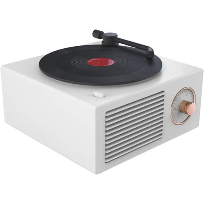 Tourne-disque Vintage Avec Haut-parleur Bluetooth – Occasion – Fonctionnel