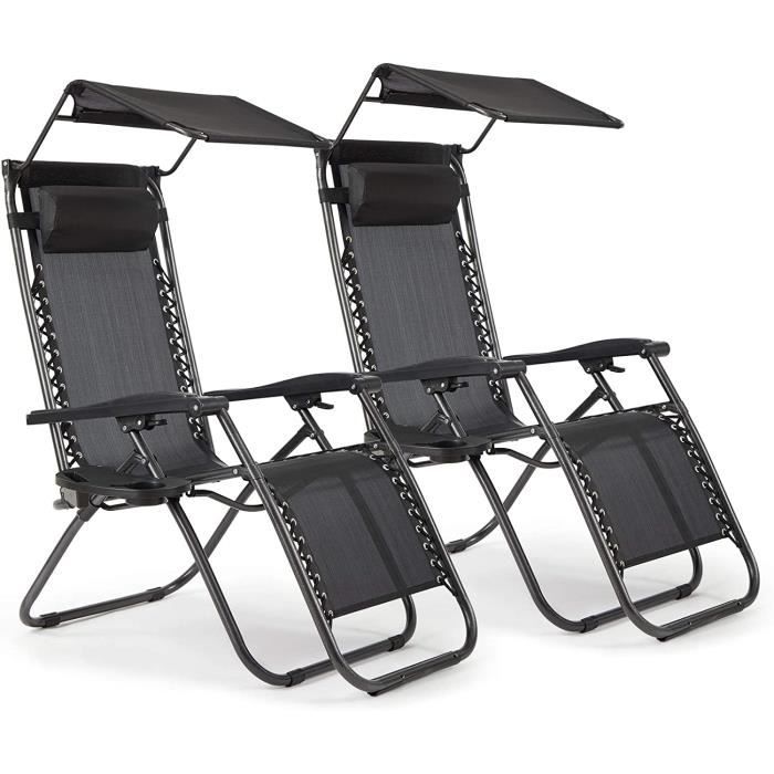Chaise Longue Pliante Bois Hêtre DreamRoots - Cadeau Papa Fête Des Pères - Support 130 Kg - Toile Polyester Résistante - 3 Positions
