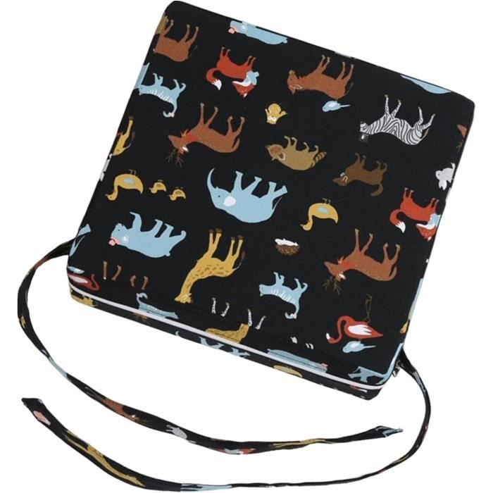 Coussin Rehausseur De Salon De Coiffure Pour Enfant En Cuir PU Imperméable Doux Pour Barbier Spa équipement Coussins De Siège Housses De Siège Accessoires