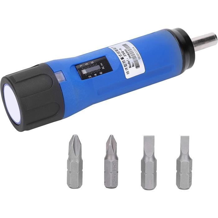 Tournevis dynamométrique avec porte embout 1/4 Facom A.402J2, tournevis dynamomé