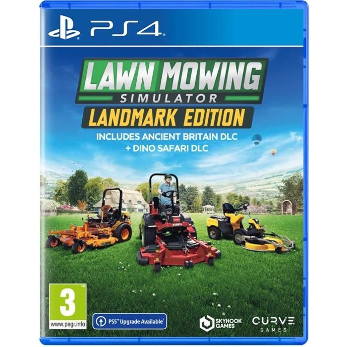 Lawn Mowing Simulator: Landmark Edition PS4
