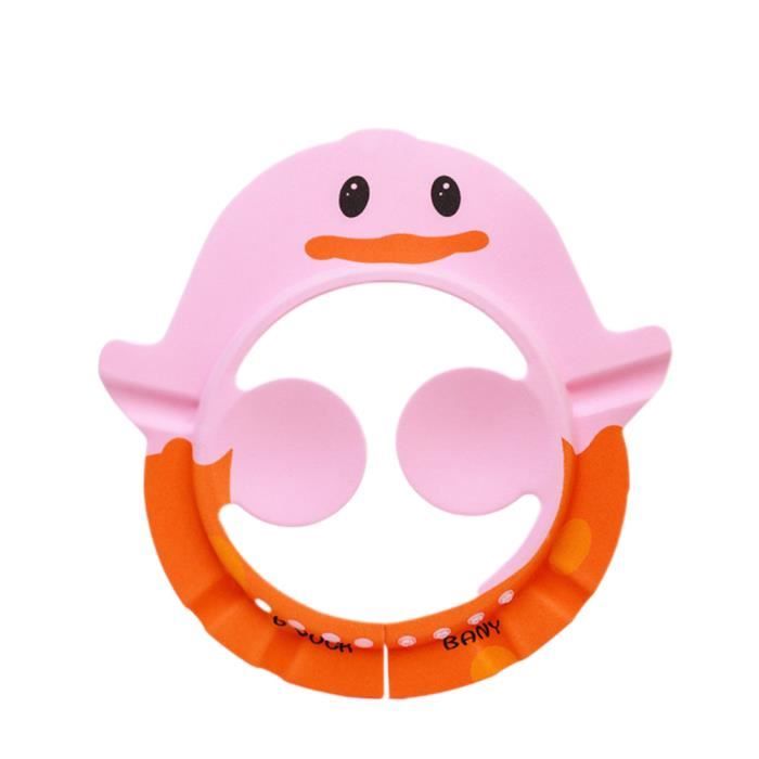 Bonnet De Douche Dessin Anime Pour Enfants Pink Achat Vente