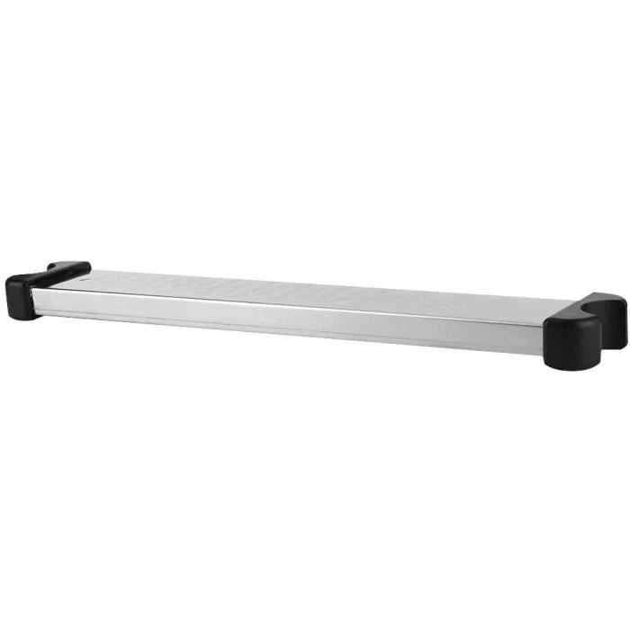 Pédale D'échelle De Piscine En Acier Inoxydable 304 - Marche Antidérapante Avec Coussinets Caoutchouc - Dimensions ~50x10x5 Cm - Pour échelles Standards