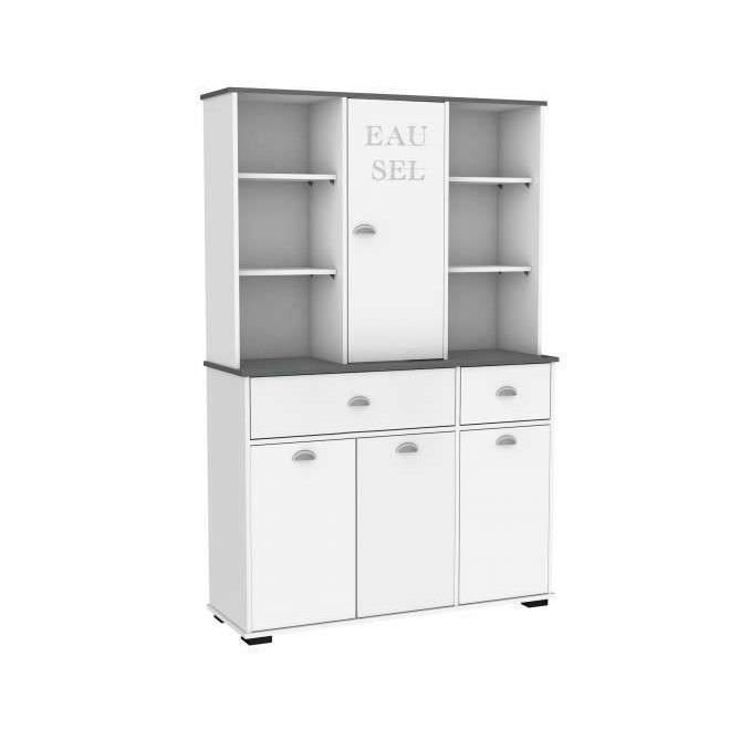 Buffet Grand Asfeld Blanc K111 Bt Achat Vente Buffet De