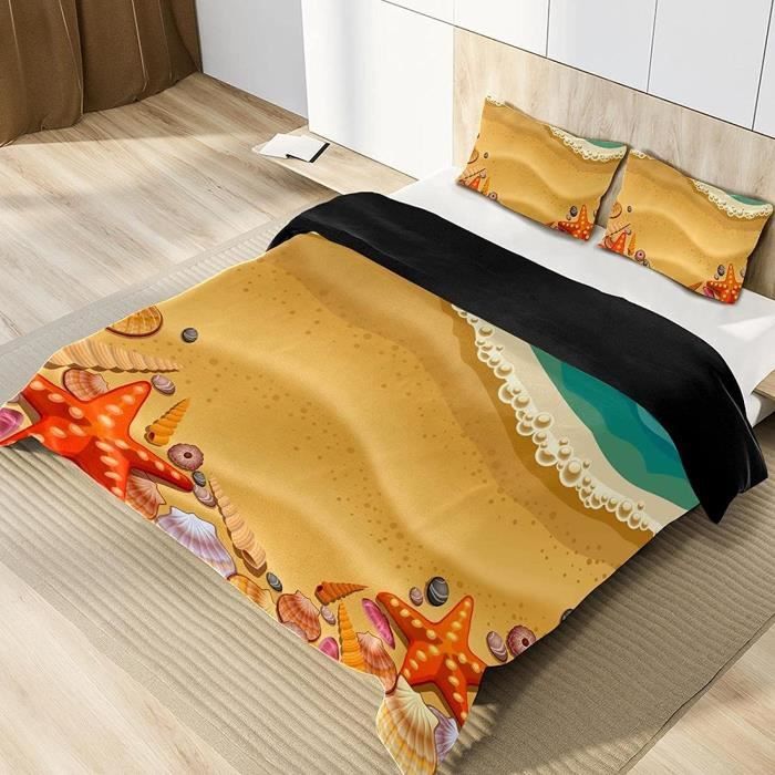 Housse De Couette Anime Demon Hunters 140x200 Cm - Parure 3D En Polyester, Avec Taie D'oreiller