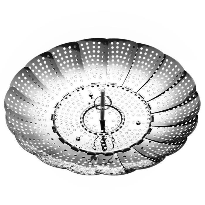 Panier Cuisine Acier Inoxydable 23cm - Égouttoir, Vapeur Et Friture - Multifonction Pour Cuisson