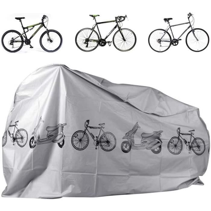 Housse de vélo d'appartement Housse Imperméable Couverture Vélo Housse de Protection pour vélo extérieur Housse Anti-poussière Anti-UV
