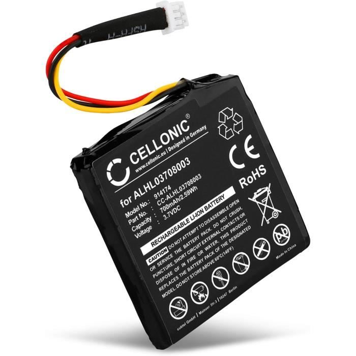 CELLONIC 1x Batteria per Navigatore GPS Compatibile con TomTom Start 25, Star 25, Start 20, Quanta VF3k – (700mAh, 3.7V) + Set di strumento CELLONIC 1x Batteria per Navigatore GPS Compatibile con TomTom Start 25, Star 25, Start 20, Quanta VF3k – (700mAh, 3.7V) + Set di strumento