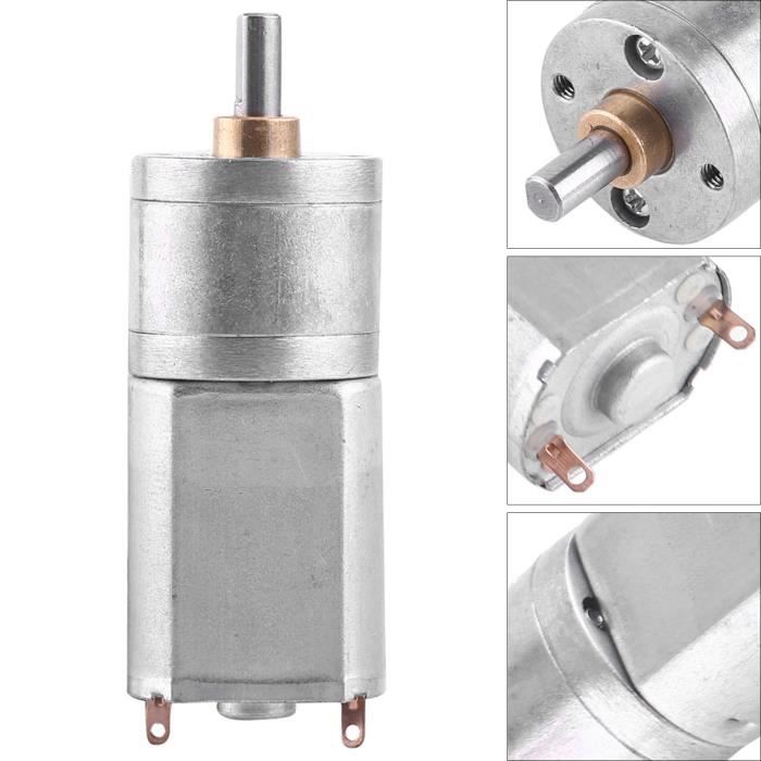 Boîte de Vitesse de Moteur électrique, Boîte de Vitesse de Voiture D'enfants avec le Moteur, 6V/12V 12000-20000RPM pour des Jouets de Voiture D'enfants(6V 18000RPM