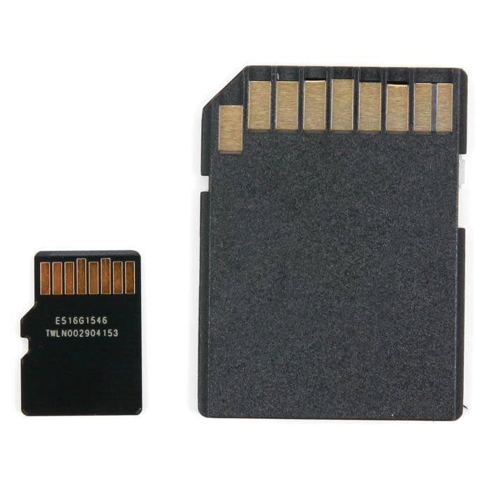 Carte microSDHC 16GB pour caméra Vtech Kidizoom Flix rose ou bleu +  adaptateur SD Haute Capacité (Class10 45MB-S de norme 3.01) - Cdiscount  Appareil Photo