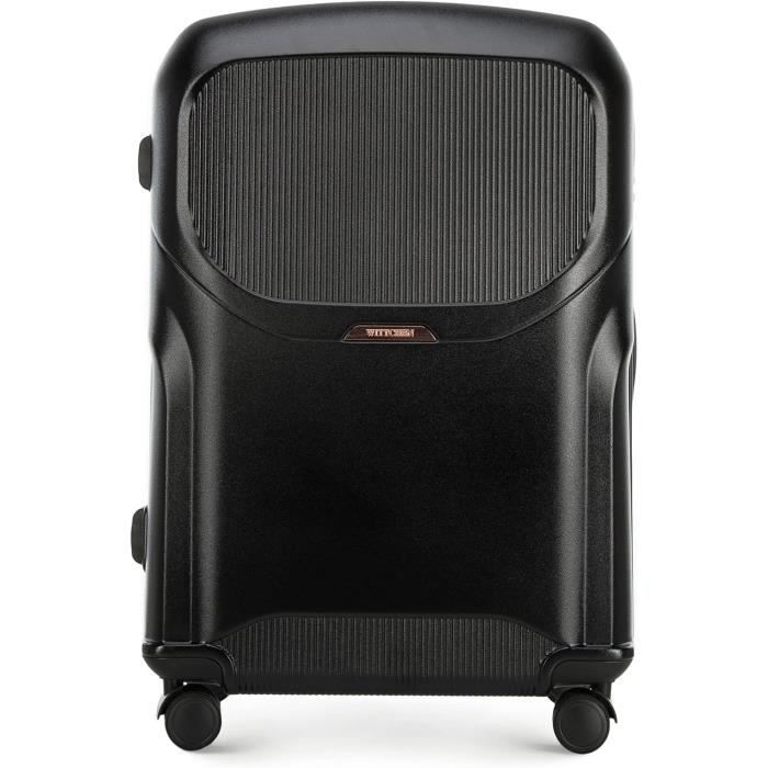 Valise It Luggage Noire 138L – 8 Roues, Extensible, Réparée (État Correct)