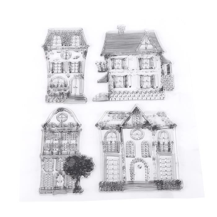 KSCRAFT étiquette Transparente Tampons En Silicone... - Grandado