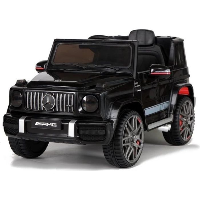 Voiture enfant électrique Mercedes G63 AMG - Roues gomme - Télécommande parentale - 12V