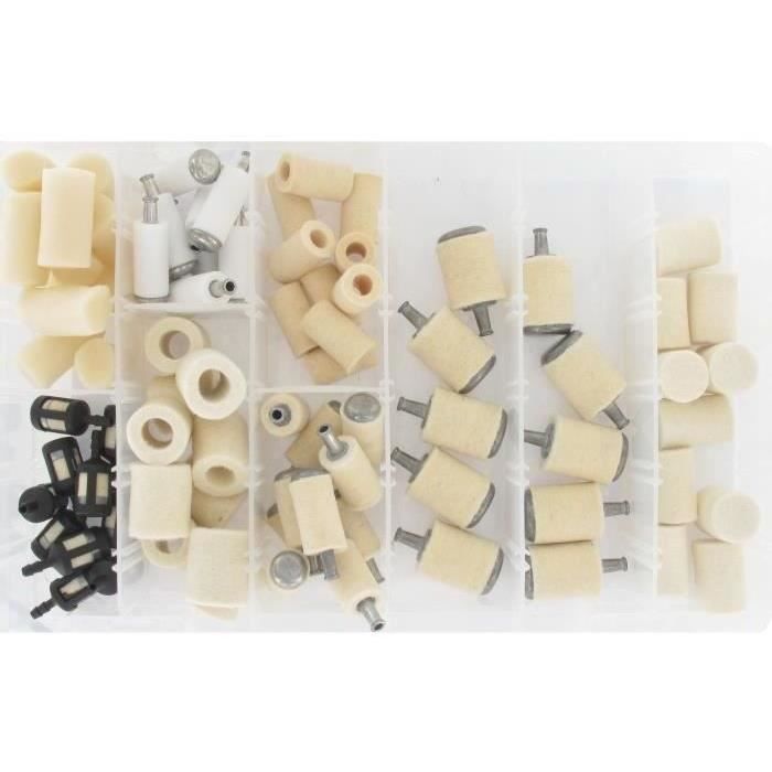 Coffret assortiment de crépines d'alimentation adaptable pour STIHL,HOMELITE, TILLOTSON, TECUMSEH, M