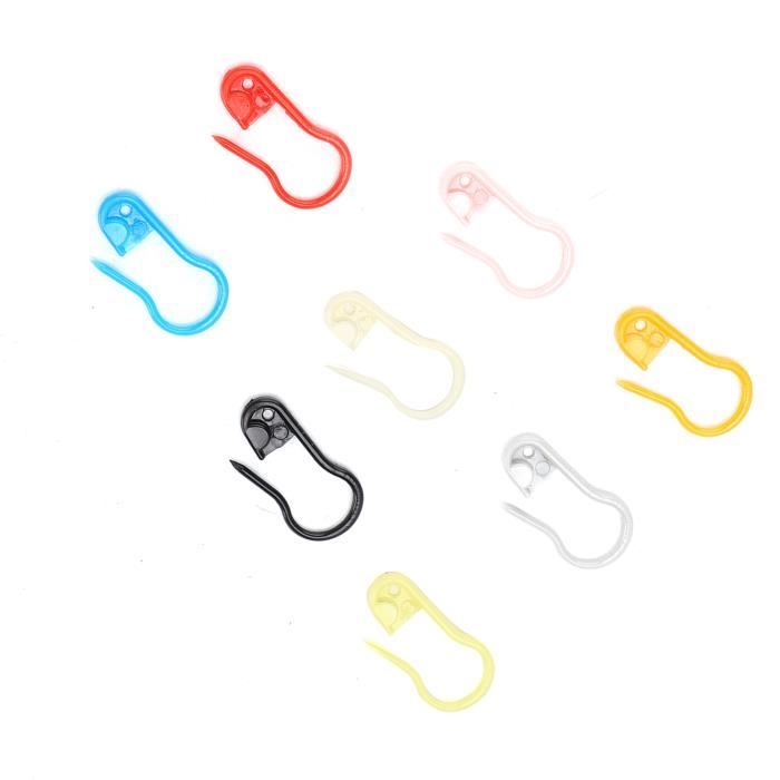 Épingles de sûreté en plastique - 50 pièces - petites épingles de sûreté - Vert