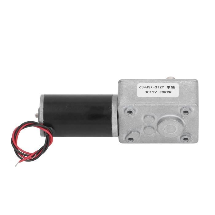 Motoréducteur à vis sans fin - JSX330-370 - 12V - Autobloquant - Compact - Haute fiabilité