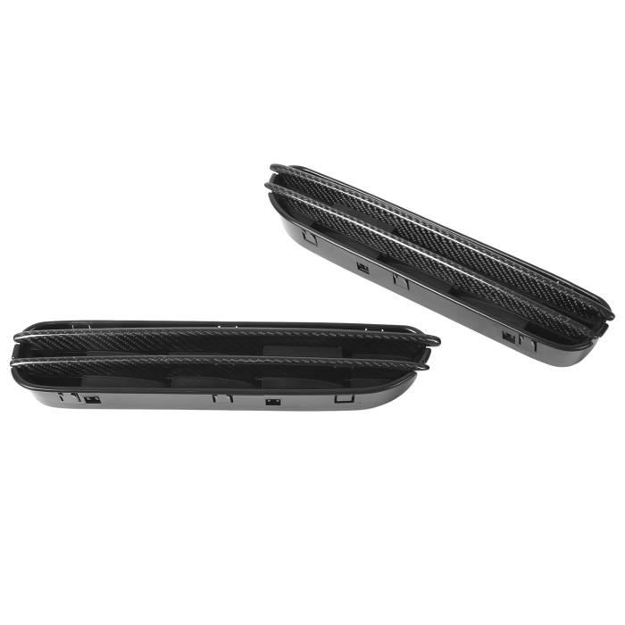 Autocollants Grille Aération Opel Corsa 2019-2023 – Noir Brillant - 10