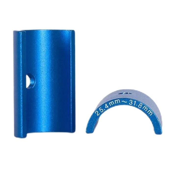 Cale De Guidon Vélo – 1 Paire – Passe De 25.4mm à 31.8mm – Aluminium Rouge