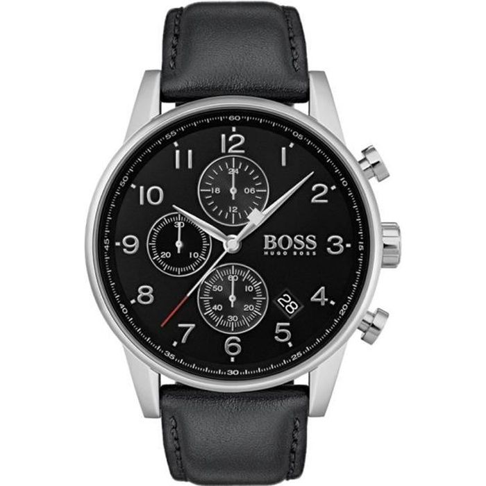 Montre Homme Hugo Boss 1513678 Noir Achat vente montre Homme