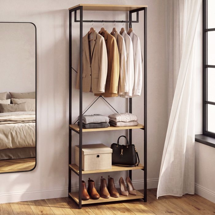 IDMARKET Dressing L. 60 cm DETROIT design industriel
