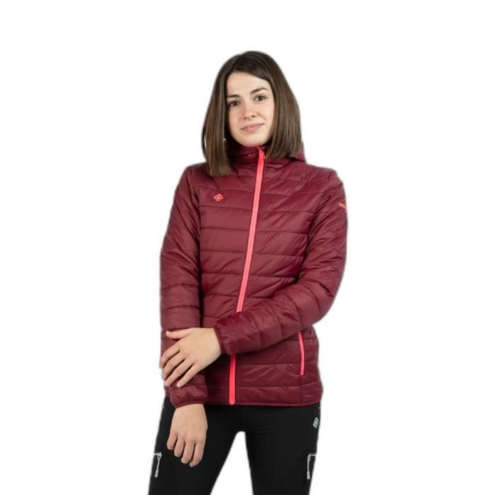 Doudoune femme Izas Sindu beet red diva pink M Cdiscount