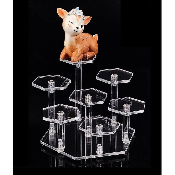 USINE SOCLE POT De Fleurs En Bois Base Présentation Pour Figurines EUR 11,58 - FR