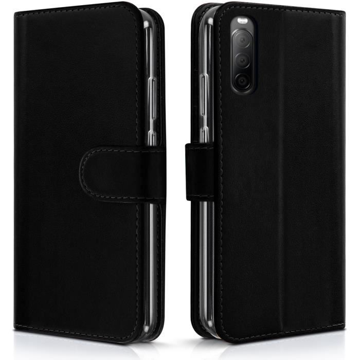 Étui de Protection Portefeuille Sony Xperia 10 II Simili cuir Rabat - vue 2