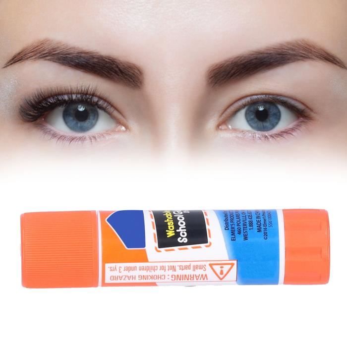 YIN Bâton de colle à sourcils invisibles pour couvrir et masquer 7g