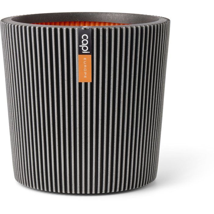 Vase conique CAPI EUROPE Groove NL 36 x 34 cm or - vue 3
