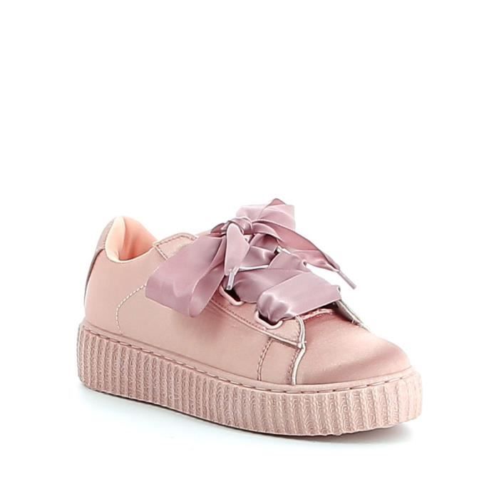 basket avec ruban satin