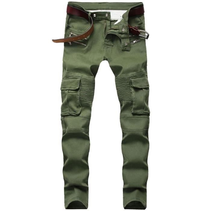 Jean militaire homme slim store