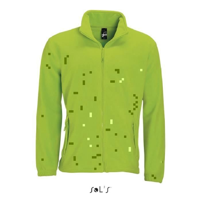 Veste Polaire - SOLS - North - Vert - Mixte - Manches longues