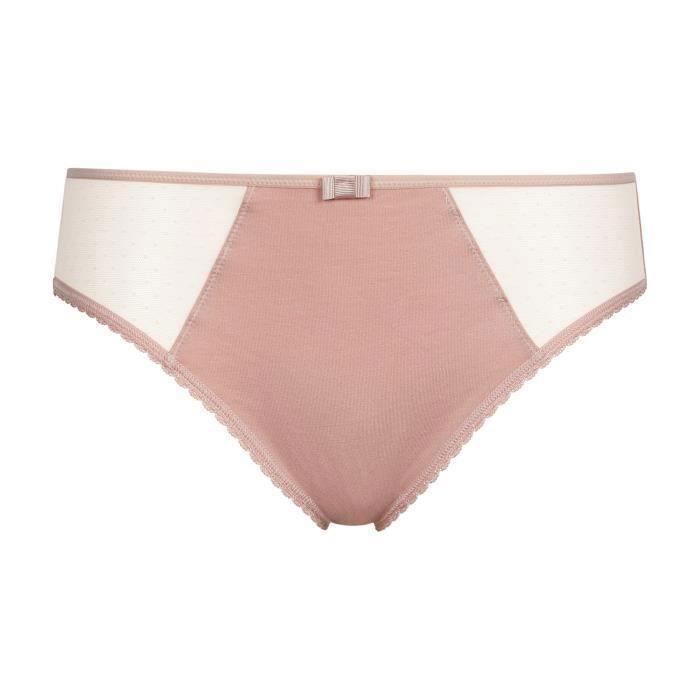 Culotte Dim Generous Coton Bio Rose argile Femme Adulte