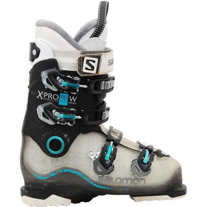 Chaussures de ski Salomon xpro r80w noir translucide bleu