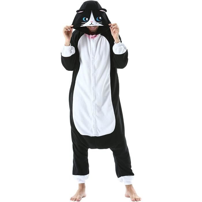 LATH.PIN Adulte Kigurumi Unisexe Anime Animal Costume Cosplay Combinaison Pyjama ou Déguisement (Bleu-Chausson,S(Convient 148-157cm LATH.PIN Adulte Kigurumi Unisexe Anime Animal Costume Cosplay Combinaison Pyjama ou Déguisement (Bleu-Chausson,S(Convient 148-157cm