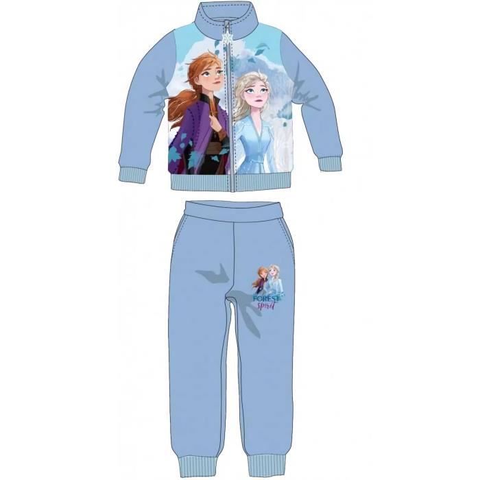 Jogging Enfant Fille La Reine Des Neiges 2 Disney Bleu Licence