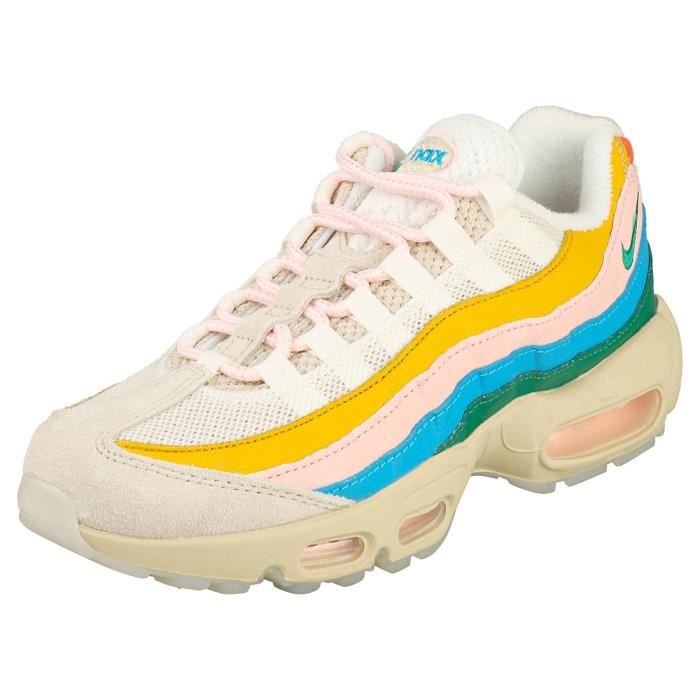 Baskets Nike AIR MAX 95 DQ9323-200 - Femme - Blanc Multicolore - 38.5 EU