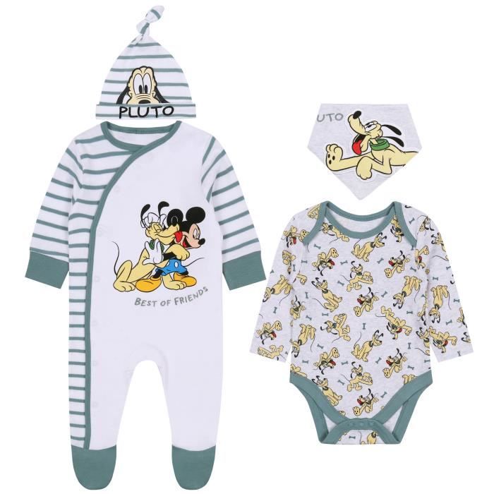 Ensemble bébé en coton Pluto, Disney OEKO-TEX