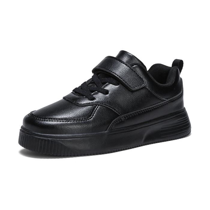 INSFITY Baskets enfant INSFITY - Classique Sneakers Scratch Semelle épaisse Antidérapant - Noir