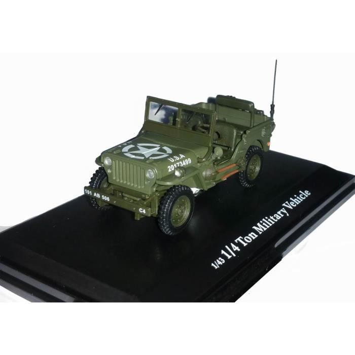 Jeep Willys Ouverte Militaire Us Army D Day 6 1 43 Achat Vente