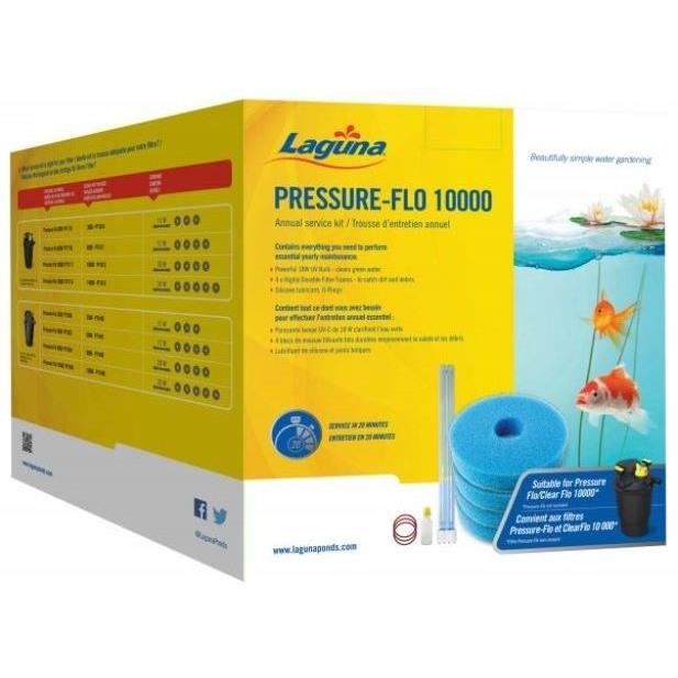 Comparer les prix de LAGUNA Set de mousse + Ampoule UV 18W + accessoire Pf10000 - Pour poisson