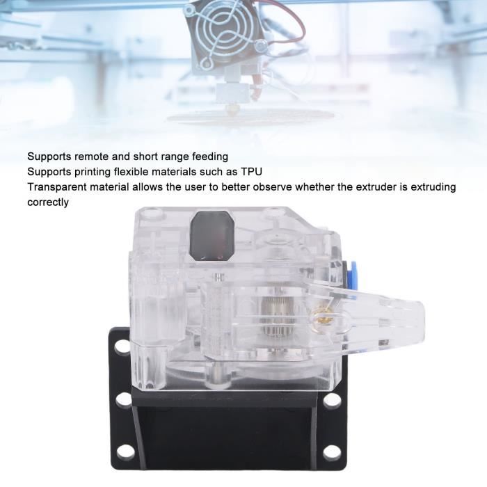 Kit D'extrudeuse DIY Pour Imprimante 3D CR10 / Ender 3 / Mega SX – Améliore L'impression à Distance