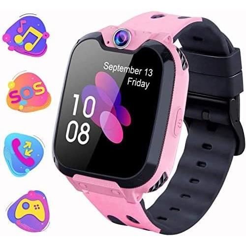 Montre Intelligente Enfant 4G PTHTECHUS - Appels, SOS, Appareil Photo, Cadeau Garçon Fille