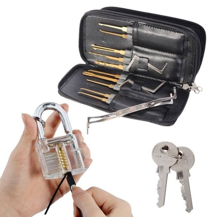 24pcs Debloquer De Crochetage De Serrure A Cle D Extraction