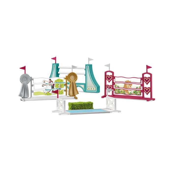 Accessoires pour obstacles Schleich 42612 Horse Club dès 5 ans 19 x 6 x 146 cm