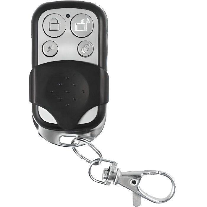 TELECOMMANDE ALARME, élégance 4 boutons