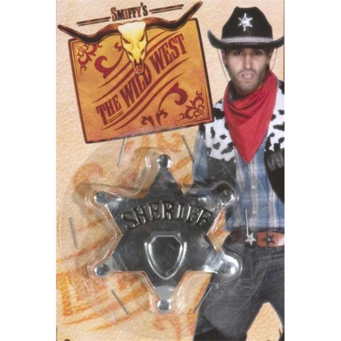 Etoile de shérif en métal western